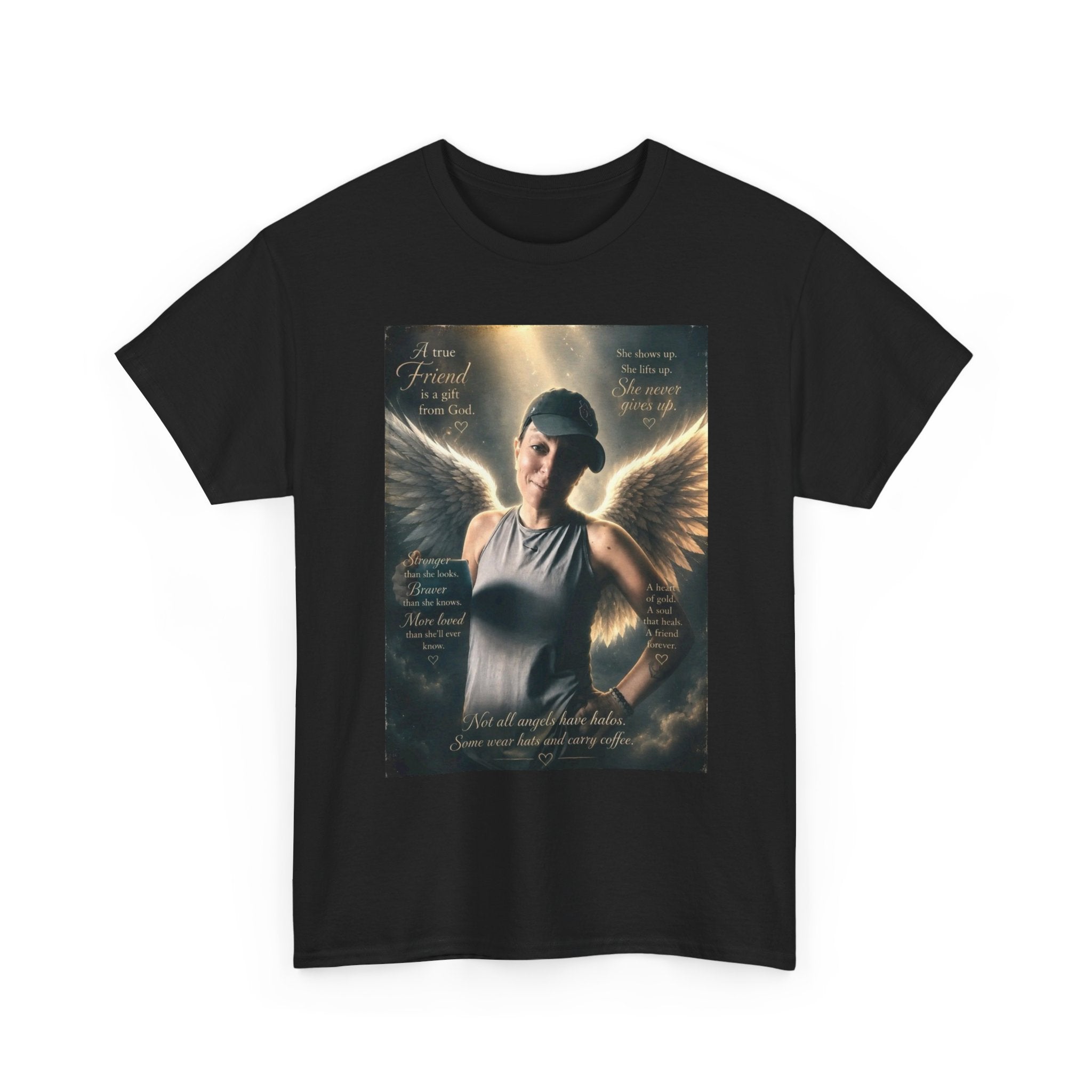 Angel Wings Memorial T-Shirt —In Bettes Memory