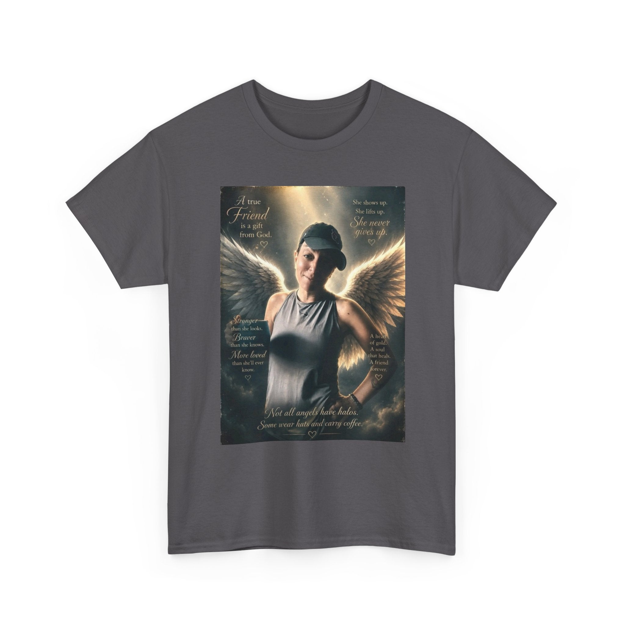 Angel Wings Memorial T-Shirt —In Bettes Memory
