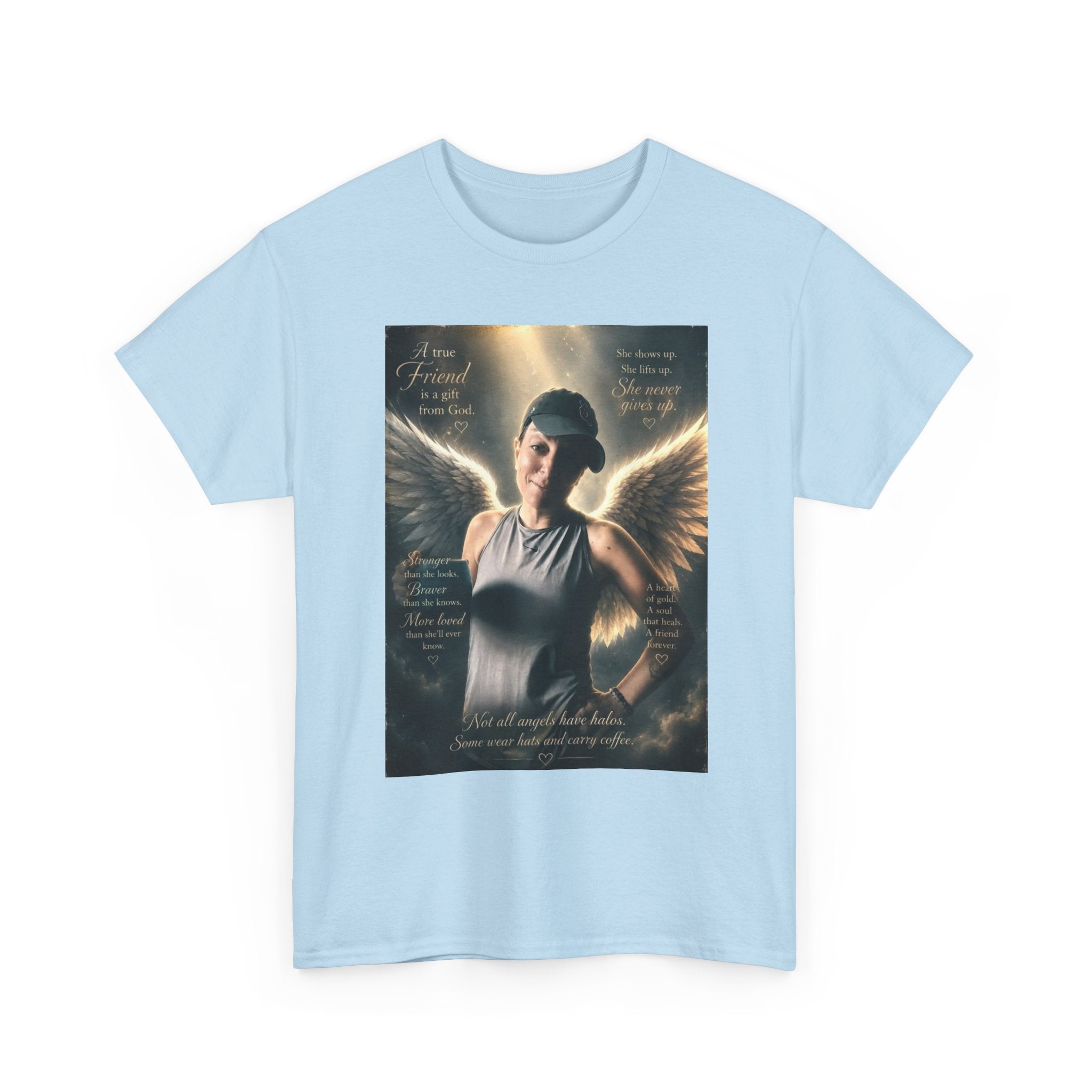 Angel Wings Memorial T-Shirt —In Bettes Memory