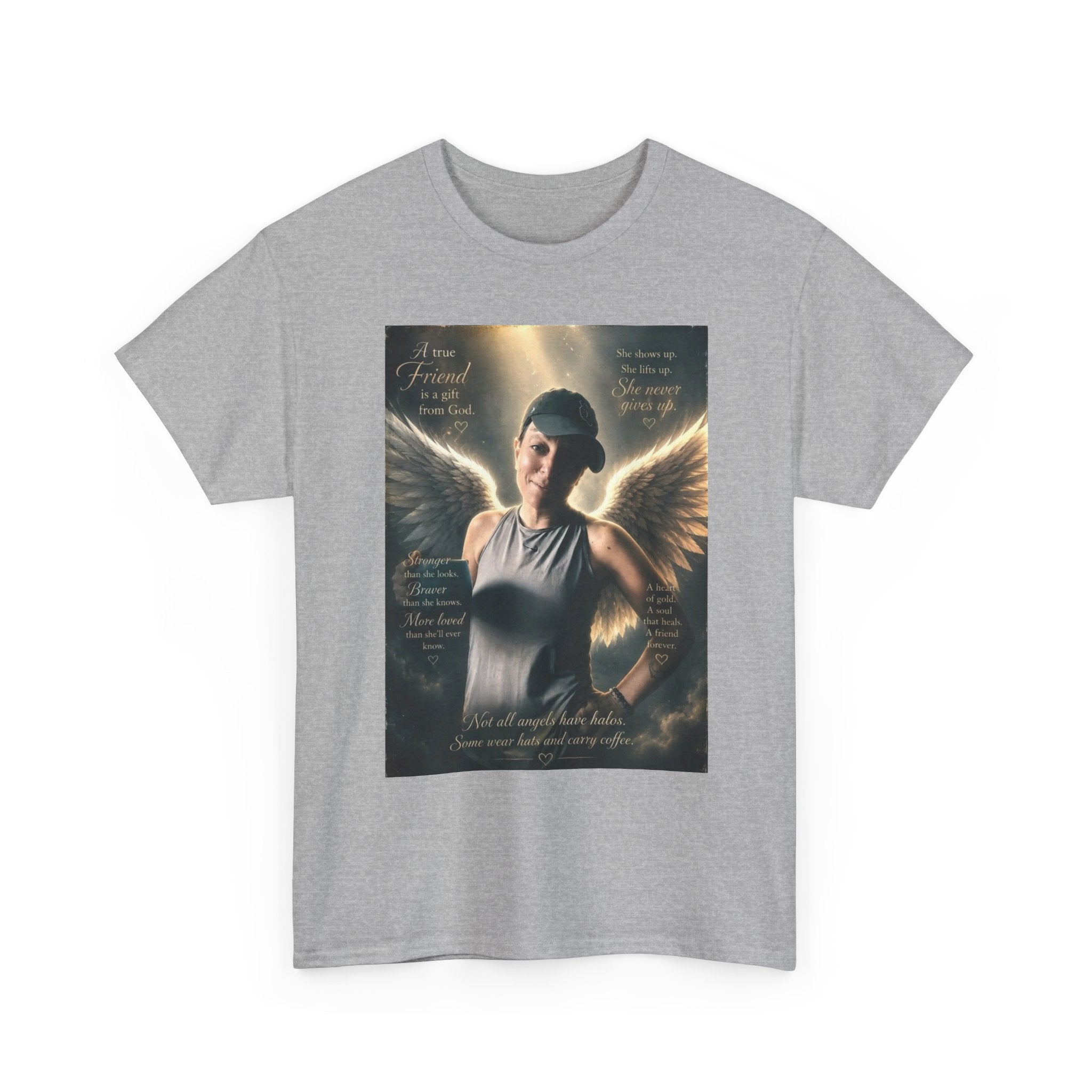 Angel Wings Memorial T-Shirt —In Bettes Memory