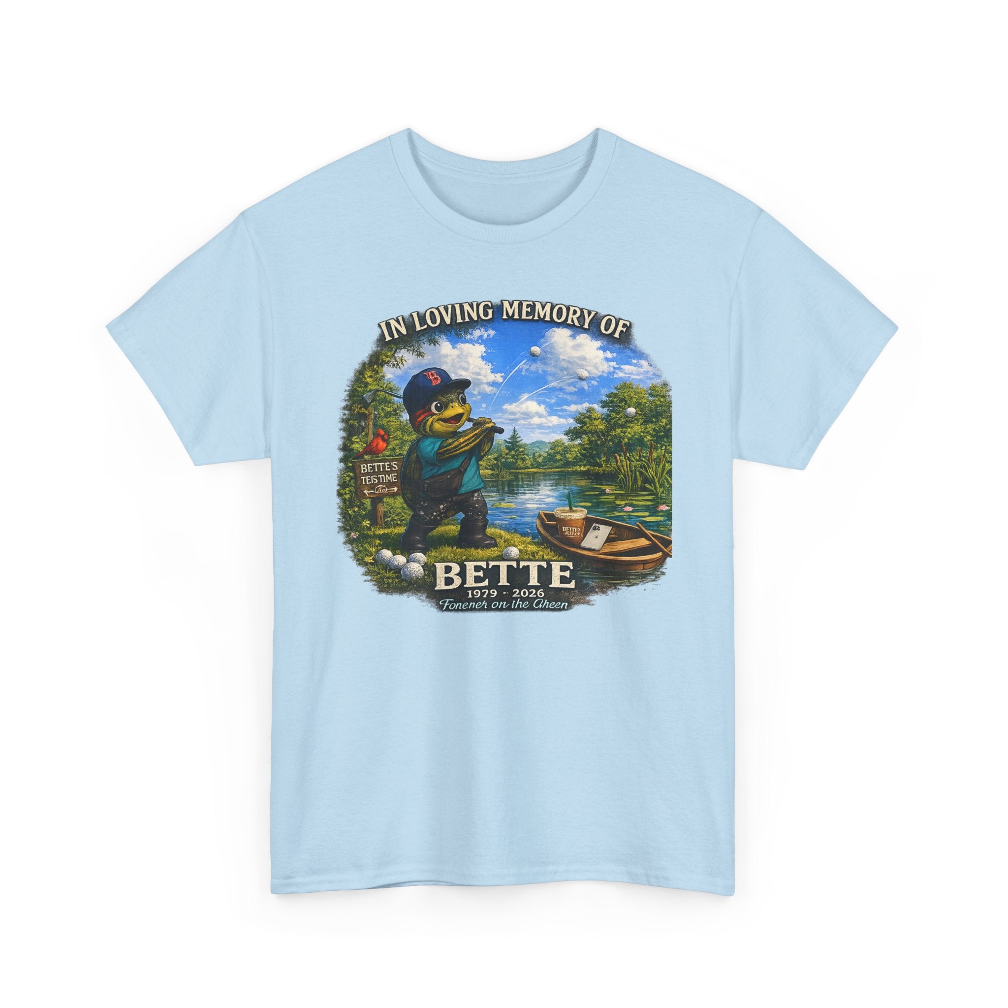 Memorial Golf T-Shirt — "In Loving Memory Bette" Tribute Tee