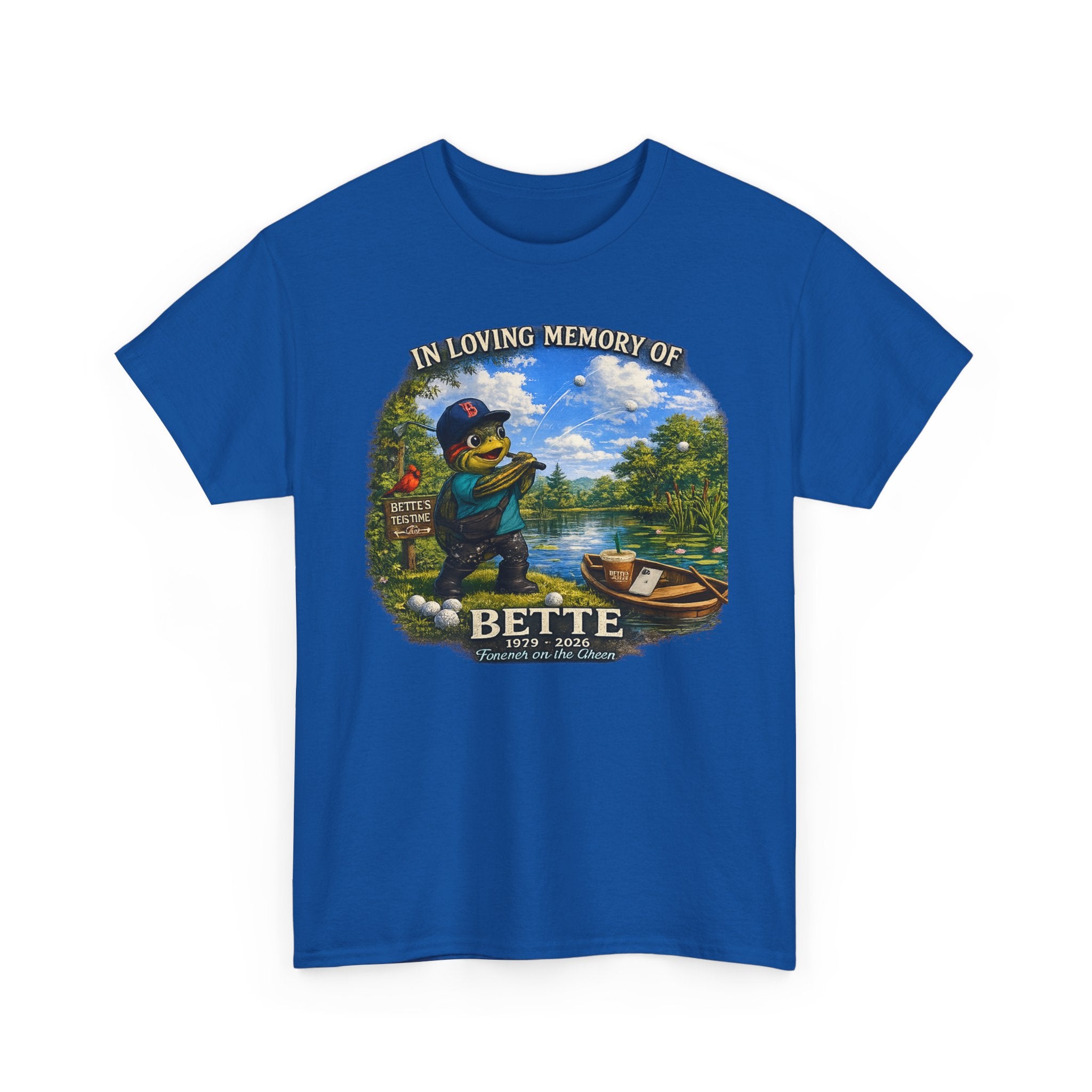 Memorial Golf T-Shirt — "In Loving Memory Bette" Tribute Tee