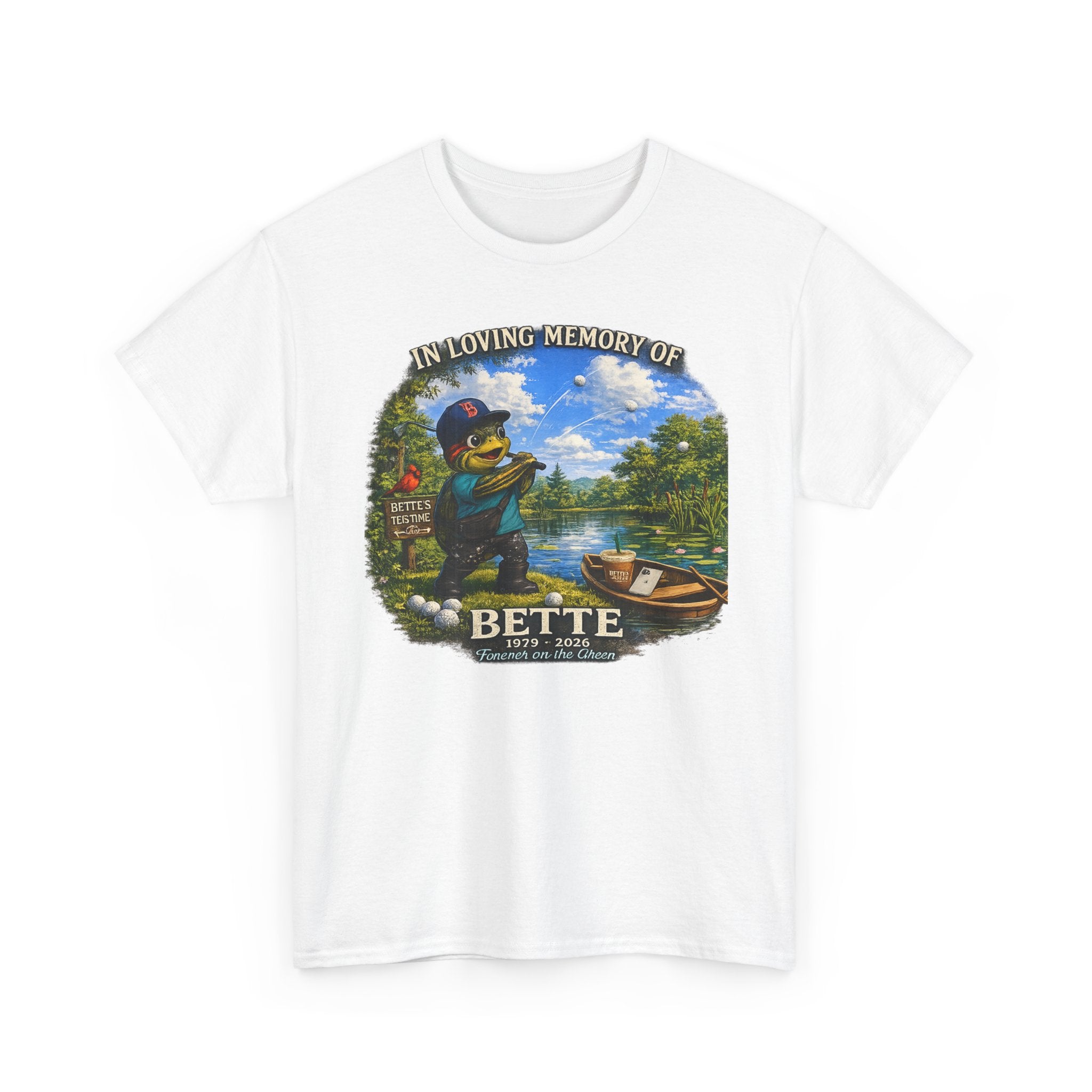 Memorial Golf T-Shirt — "In Loving Memory Bette" Tribute Tee
