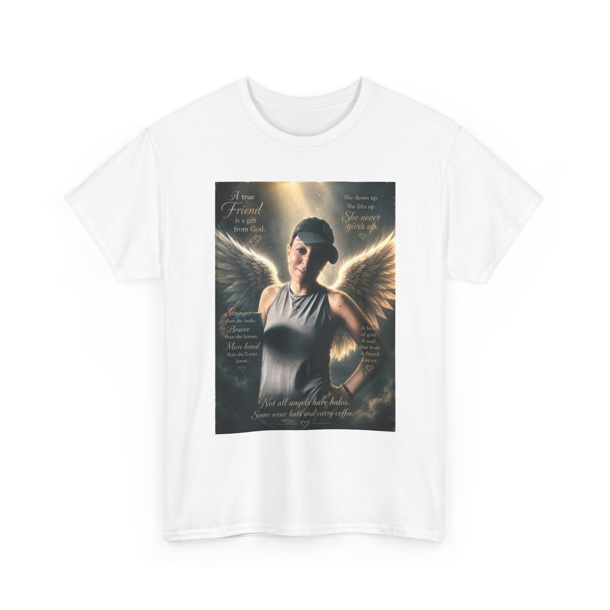 Angel Wings Memorial T-Shirt —In Bettes Memory