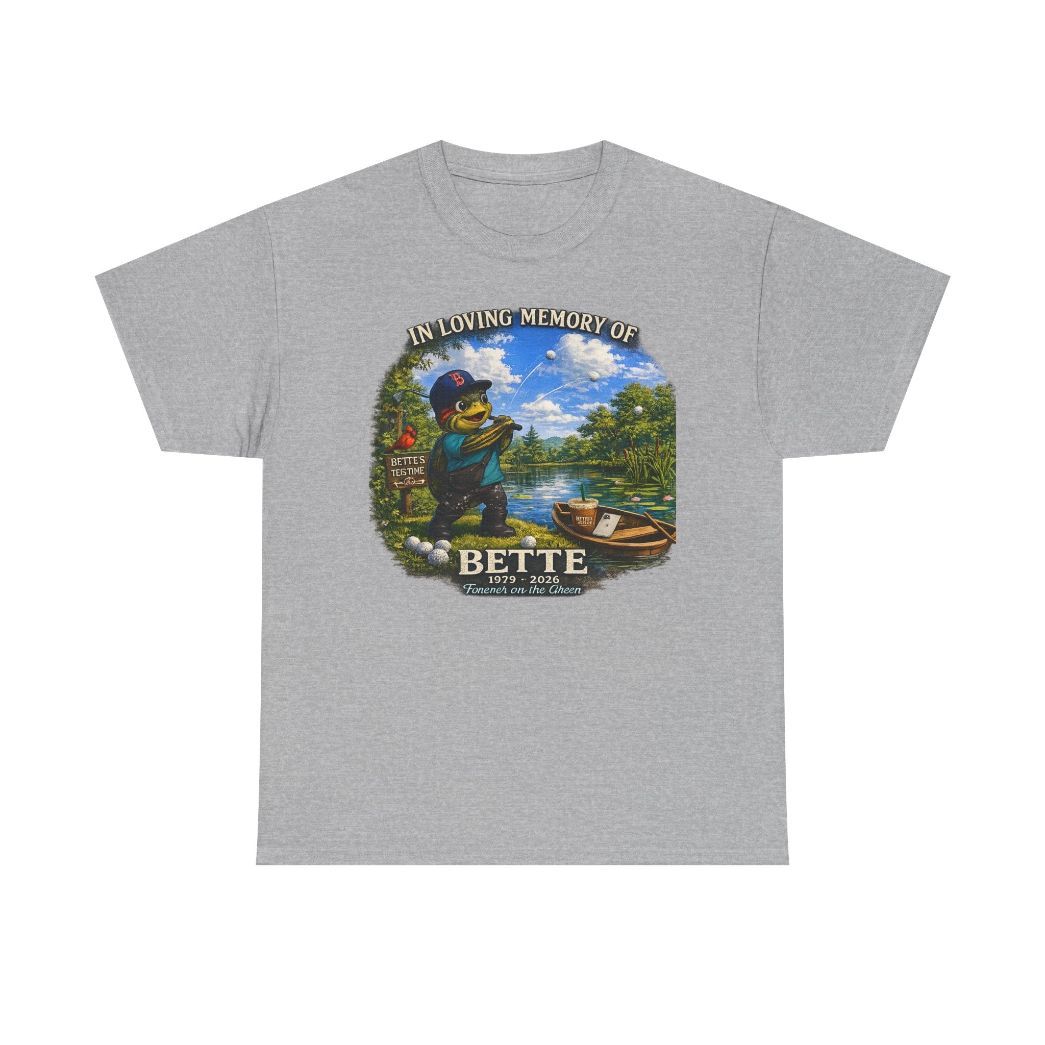Memorial Golf T-Shirt — "In Loving Memory Bette" Tribute Tee
