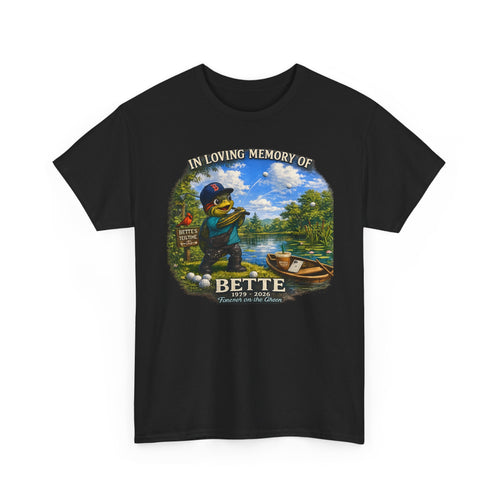 Memorial Golf T-Shirt — "In Loving Memory Bette" Tribute Tee